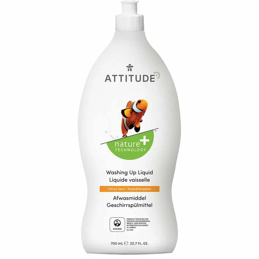 ATTITUDE Afwasmiddel>Afwasmiddel - Citrus Zest - 700ml