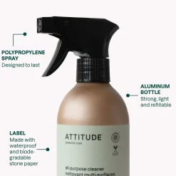 ATTITUDE Schoonmaakproducten|Schoonmaakproducten>Allesreiniger - Sinaasappel & Salie - 473ml