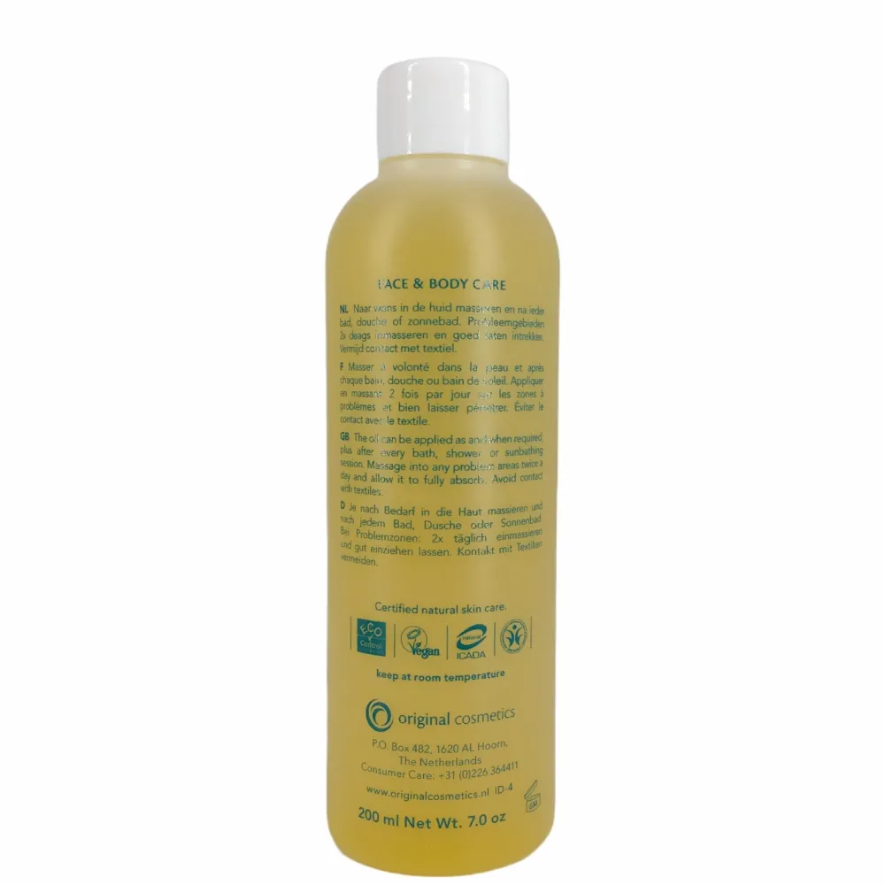 Earth Line Lichaamsverzorging>Argan Bio Huidolie 200ml