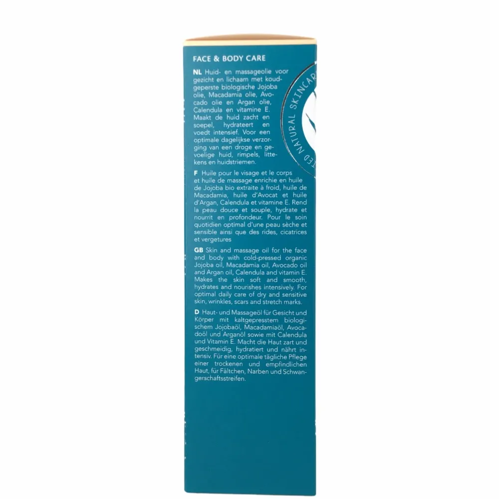 Earth Line Lichaamsverzorging>Argan Bio Huidolie 200ml