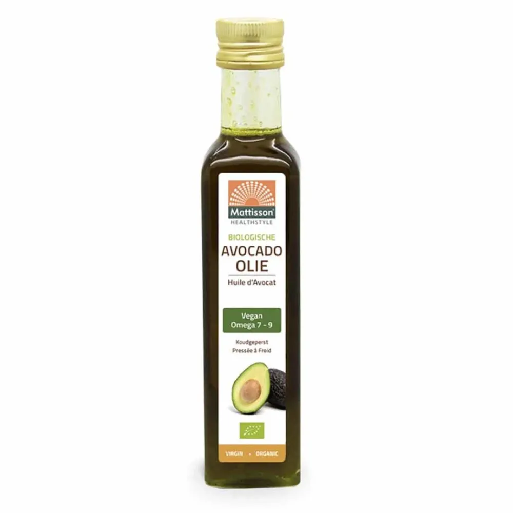 Mattisson Lichaamsverzorging|Overige Oliën>Avocado Olie - 250ml - BIO