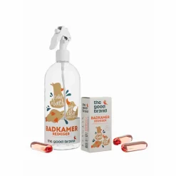 The Good Brand Schoonmaakproducten|Schoonmaakproducten>Badkamerreiniger Sprayfles + 1 pod