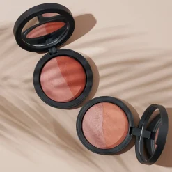 INIKA Gezicht/Blush>Baked Blush Duo - Pink Tickle - 6.5g - BIO