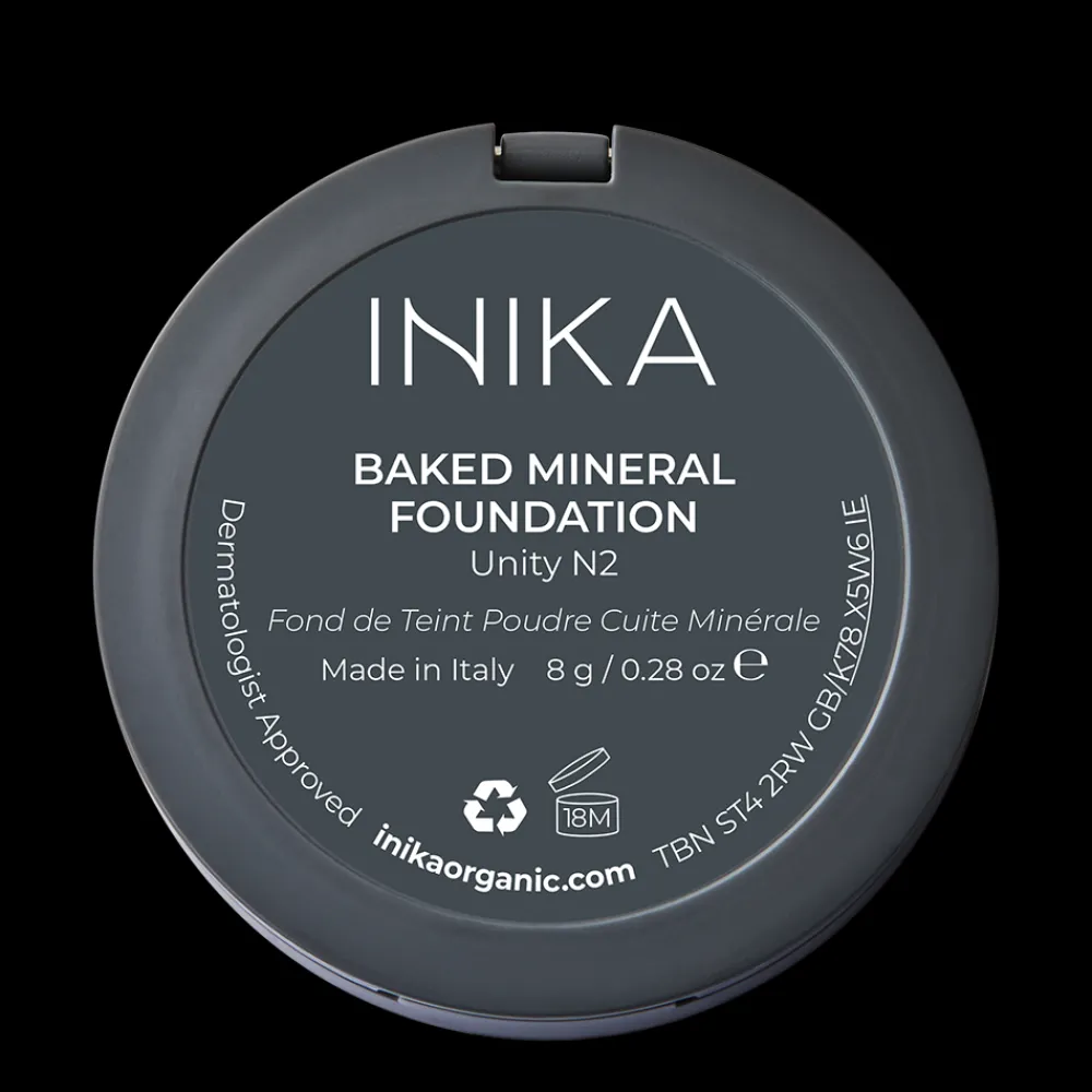 INIKA Gezicht/Poeder|Gezicht/Foundation>Baked Mineral Foundation - Unity - 8g - BIO