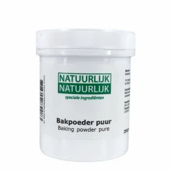 NatuurlijkNatuurlijk Rijsmiddelen>Bakpoeder Puur - 250g - zonder maiszetmeel