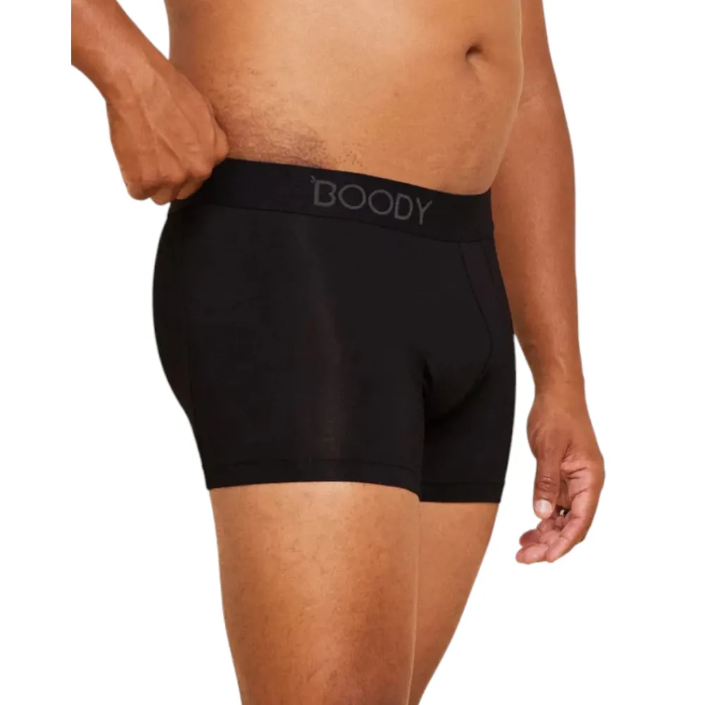 Heren Boody Heren Ondergoed>Bamboe Boxershort Heren Everyday - Zwart