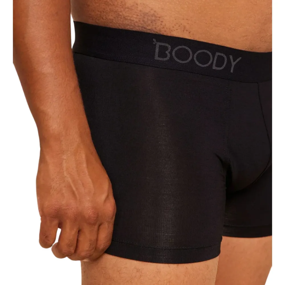 Heren Boody Heren Ondergoed>Bamboe Boxershort Heren Everyday - Zwart