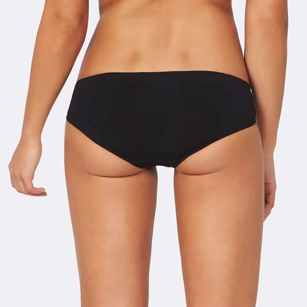 DAMES Boody Dames Slips>Bamboe Hipster - Zwart