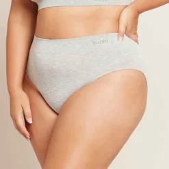 DAMES Boody Dames Slips>Bamboe Slip - Hoge Taille - Grijs