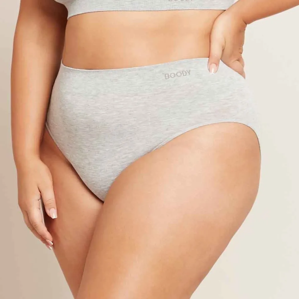 DAMES Boody Dames Slips>Bamboe Slip - Hoge Taille - Grijs