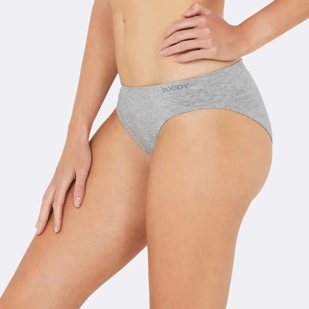 DAMES Boody Dames Slips>Bamboe Slip Dames - Lichtgrijs