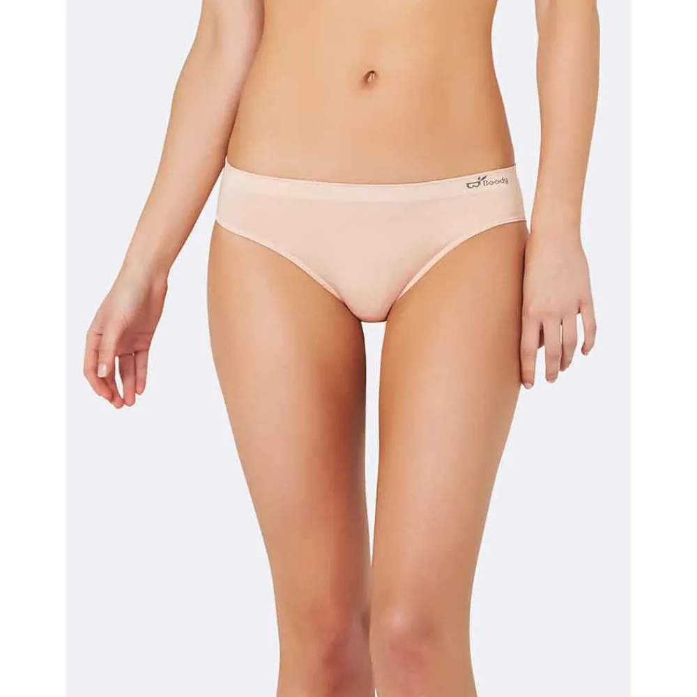 DAMES Boody Dames Slips>Bamboe Slip Dames - Nude