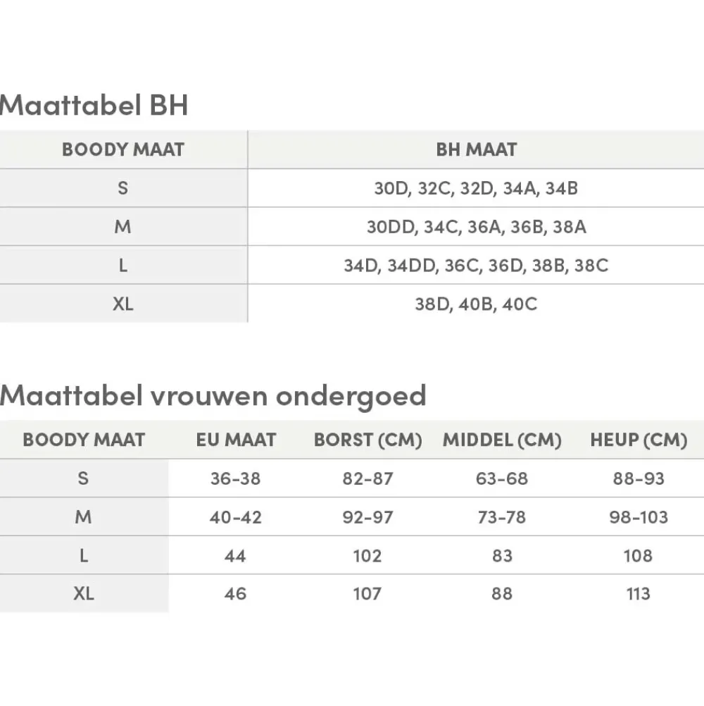 DAMES Boody Dames Slips>Bamboe Slip Dames - Zwart