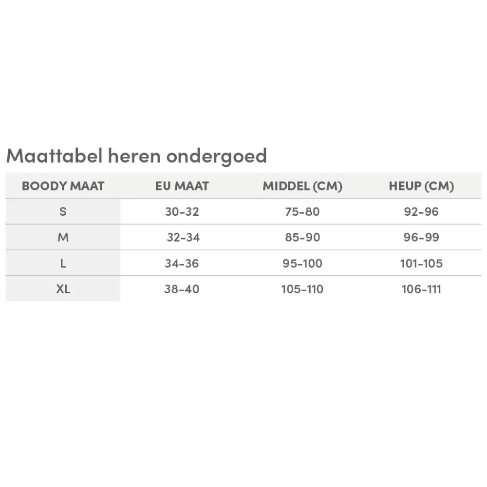 Heren Boody Heren Ondergoed>Bamboe Slip Heren - Zwart