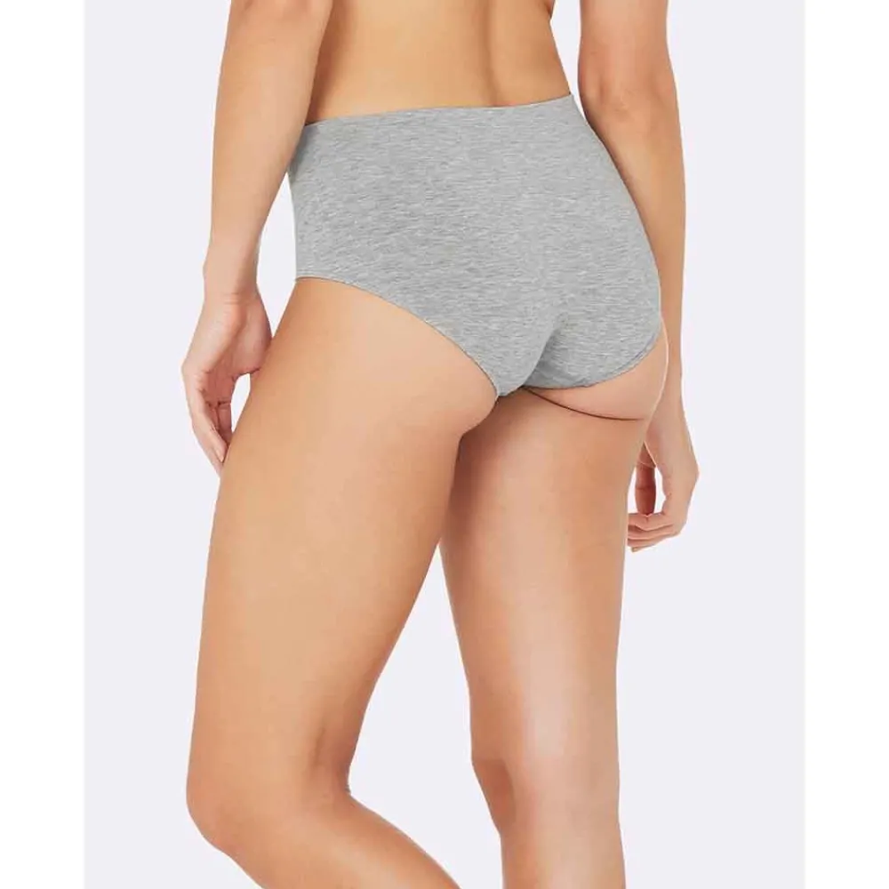 DAMES Boody Dames Slips>Bamboe Slip Midi - Lichtgrijs