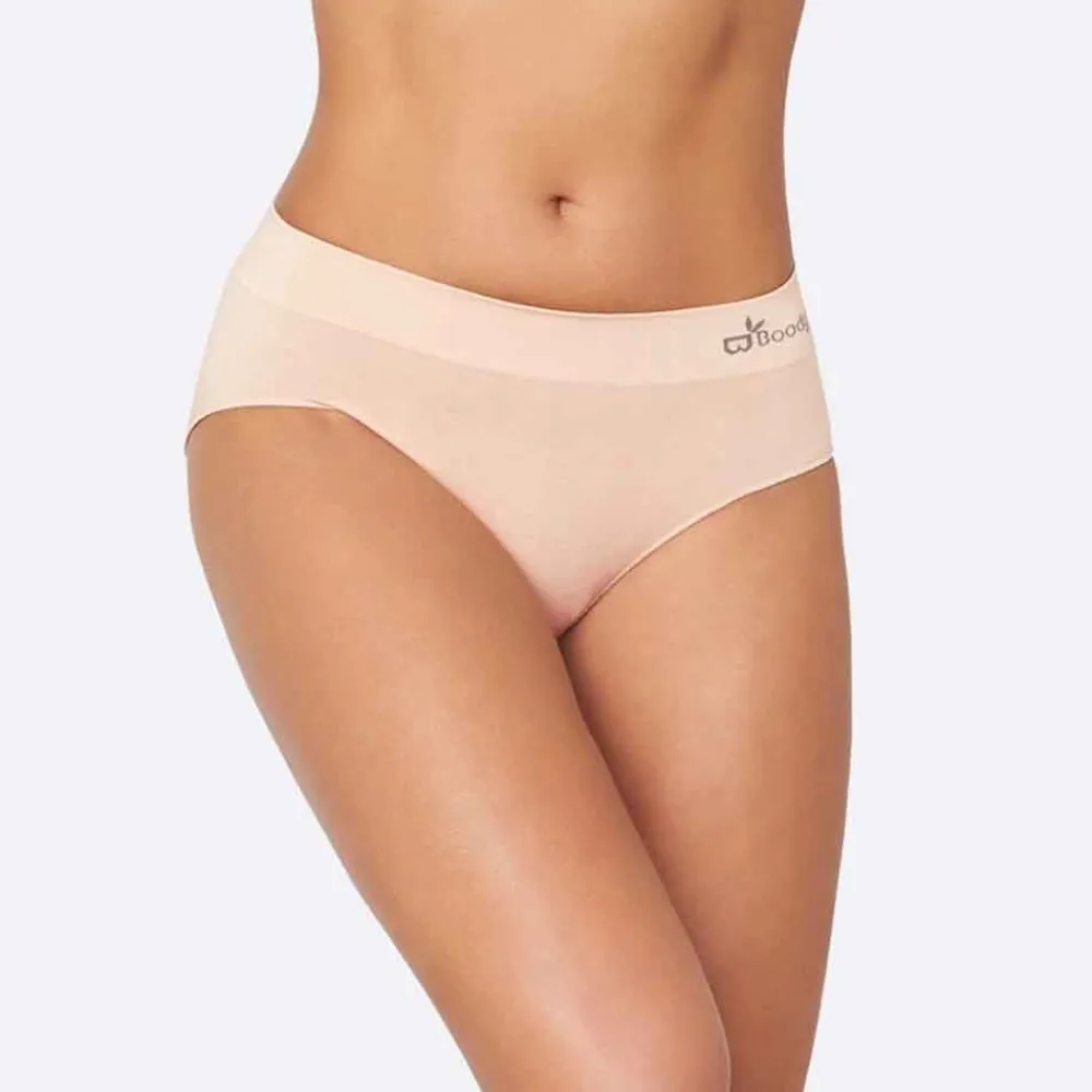 DAMES Boody Dames Slips>Bamboe Slip Midi - Nude