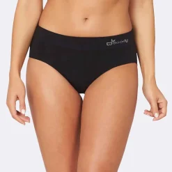 DAMES Boody Dames Slips>Bamboe Slip Midi - Zwart