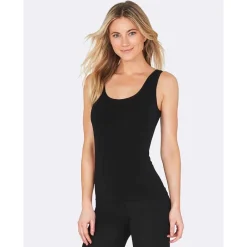 Boody Hemden>Bamboe Tank Top - Zwart