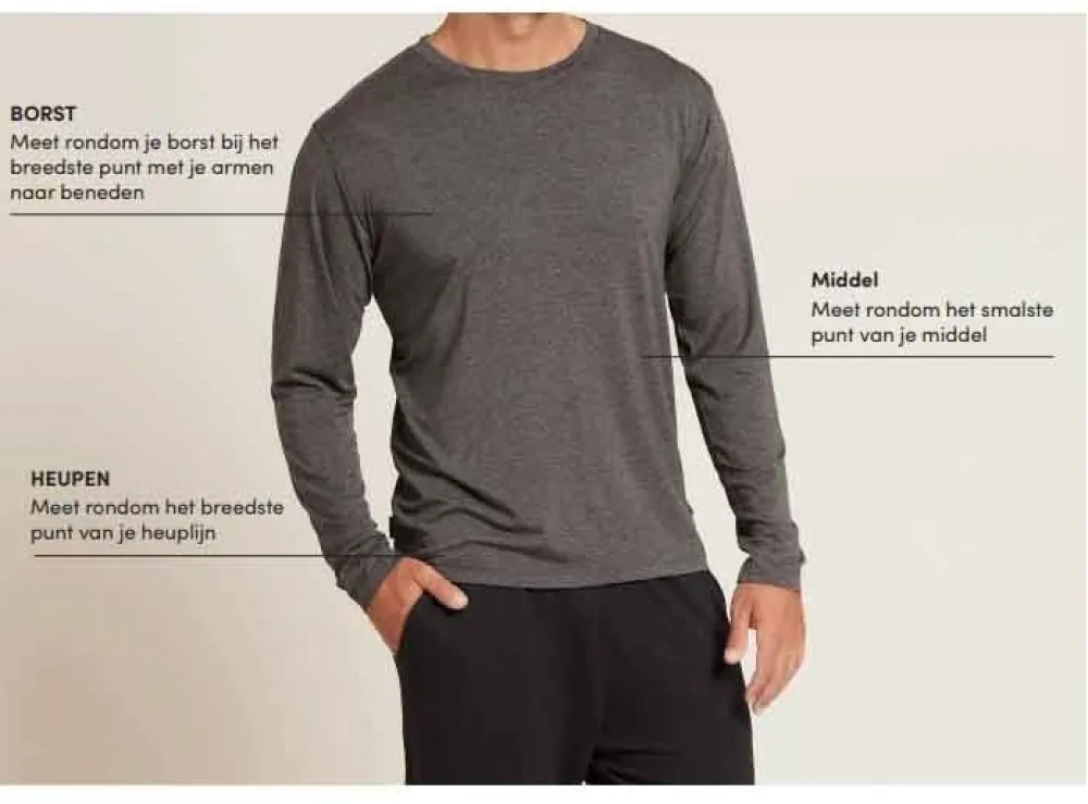 Heren Boody Shirts|Heren Ondergoed>Bamboe T-Shirt Heren - V-hals Zwart