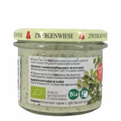 Zwergenwiese Hartige Spreads>Basilicumspread - 180g - BIO