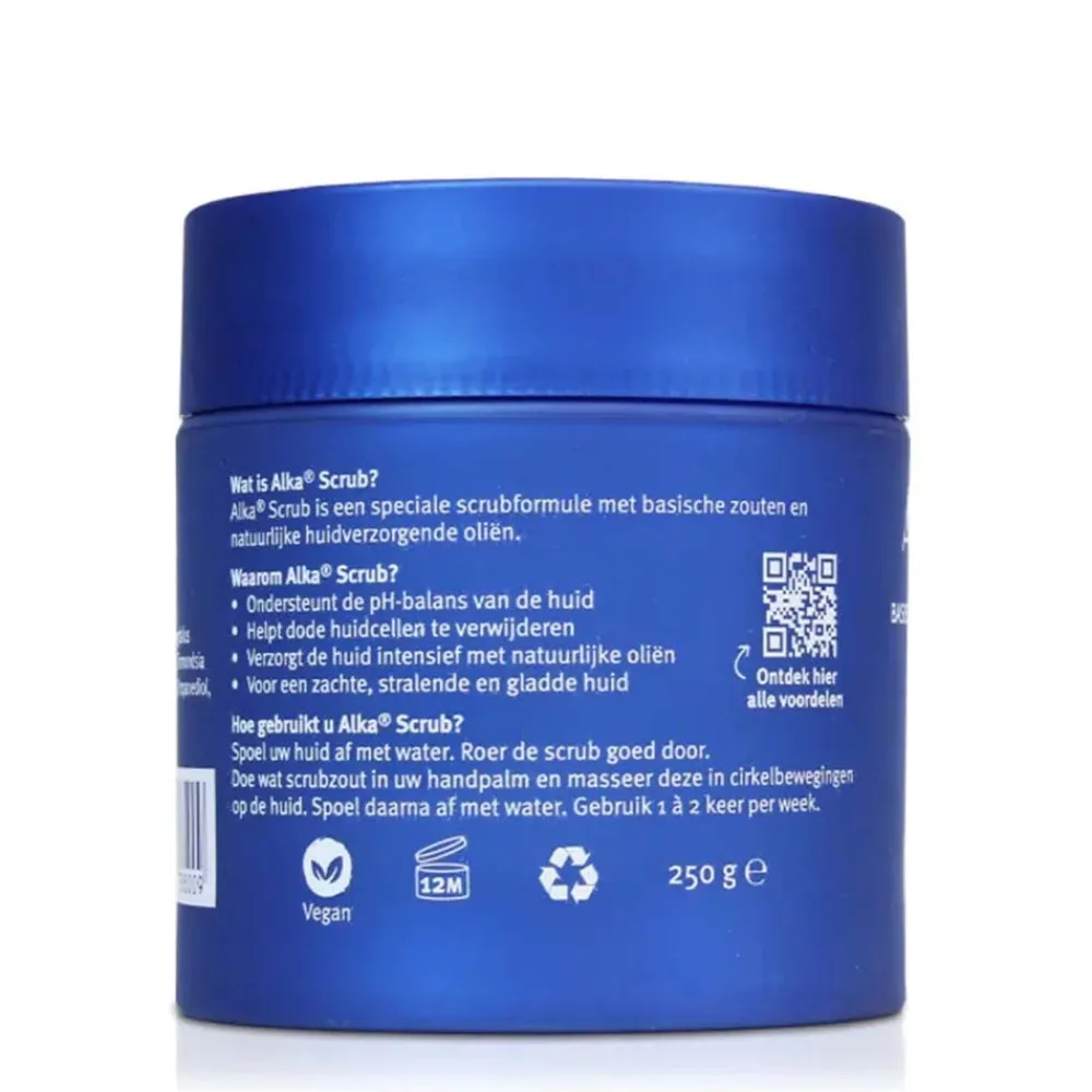 Alka Ontzuren|Lichaamsverzorging>Basische Olie-Zout Scrub - 250g