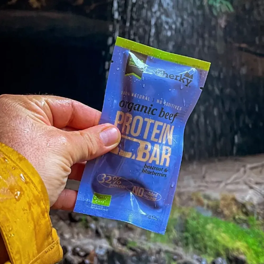 Cherky Repen|Biltong & Beef Jerky>Beef Protein Bar - Spanish BBQ - 35g - BIO