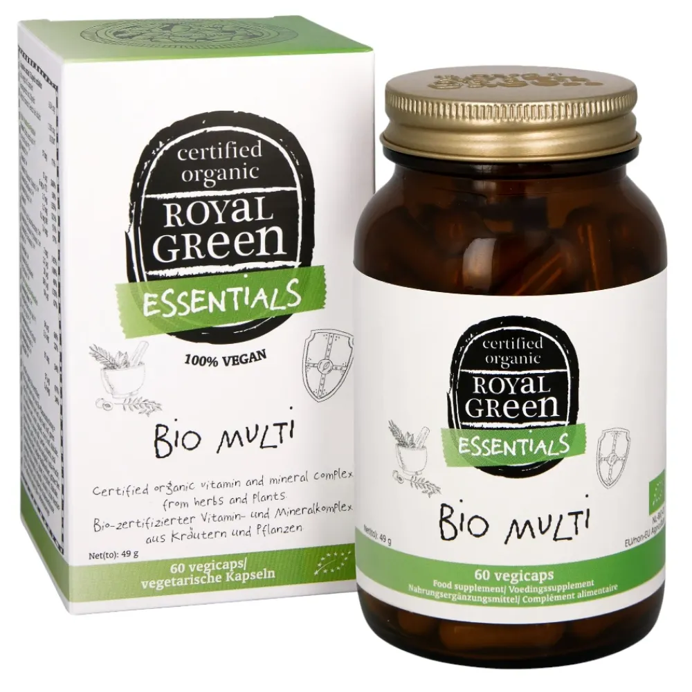 Royal Green Vitamine K|Vitamine C>Bio Multi - 60vcaps - BIO