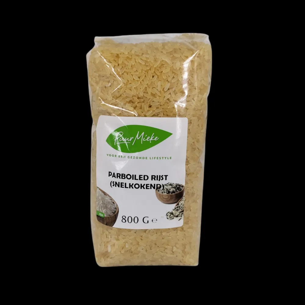 Puur Mieke Rijst, Quinoa En Granen>Biologische Parboiled Snelkook Rijst - 800g