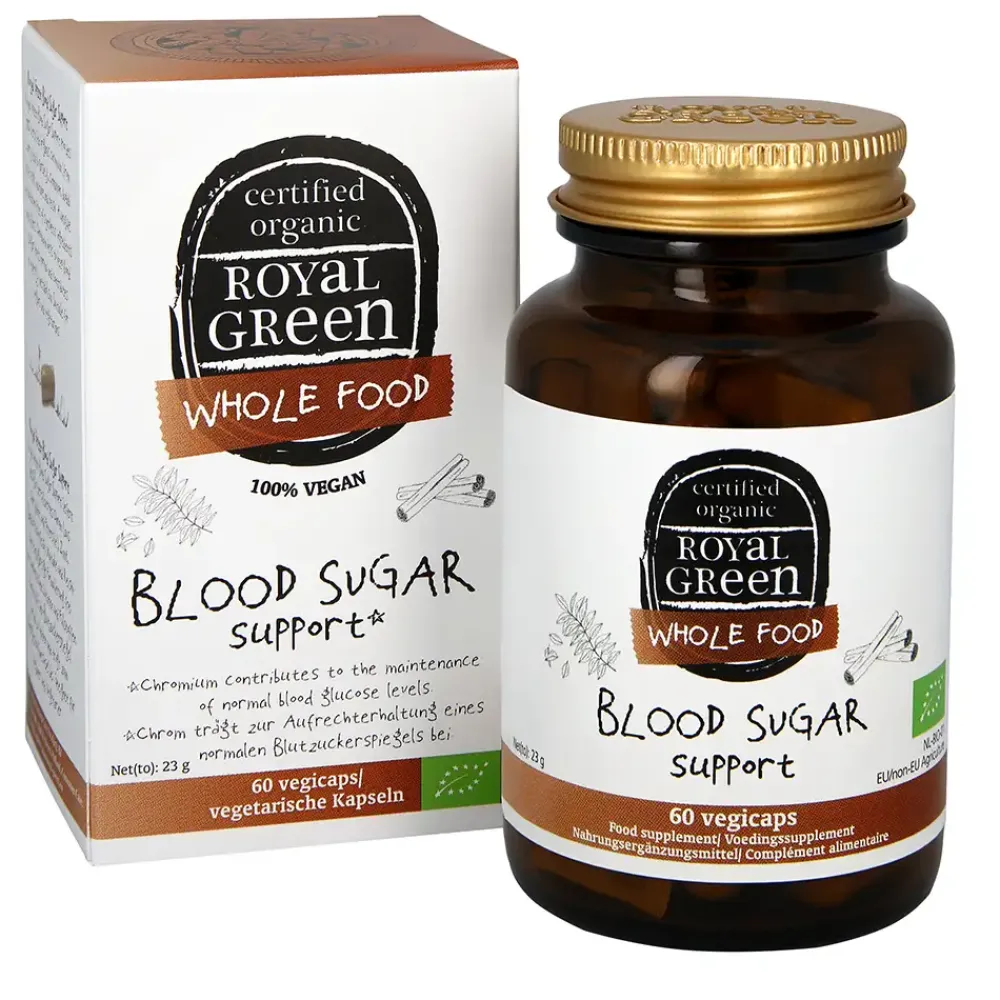 Royal Green Specials>Blood Sugar Support - 60 vcaps - BIO