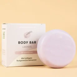 Shampoo Bars Hand- / Lichaamszeep|Mannenverzorging>Body Bar Lavendel - Rustgevend en verzorgend - 60g