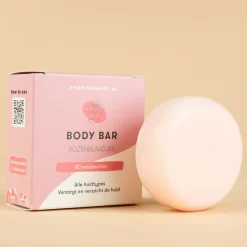 Shampoo Bars Hand- / Lichaamszeep|Bad En Douche>Body Bar Rozenblaadjes - Verzorgt en verzacht - 60g