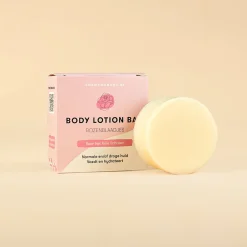 Shampoo Bars Lichaamsverzorging>Bodylotion Bar - Rozenblaadjes - 45g