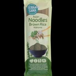 Terrasana Algen En Zee|Pasta, Pizza En Noodles>Bruine Rijst Noodles met Wakame - 250g - BIO