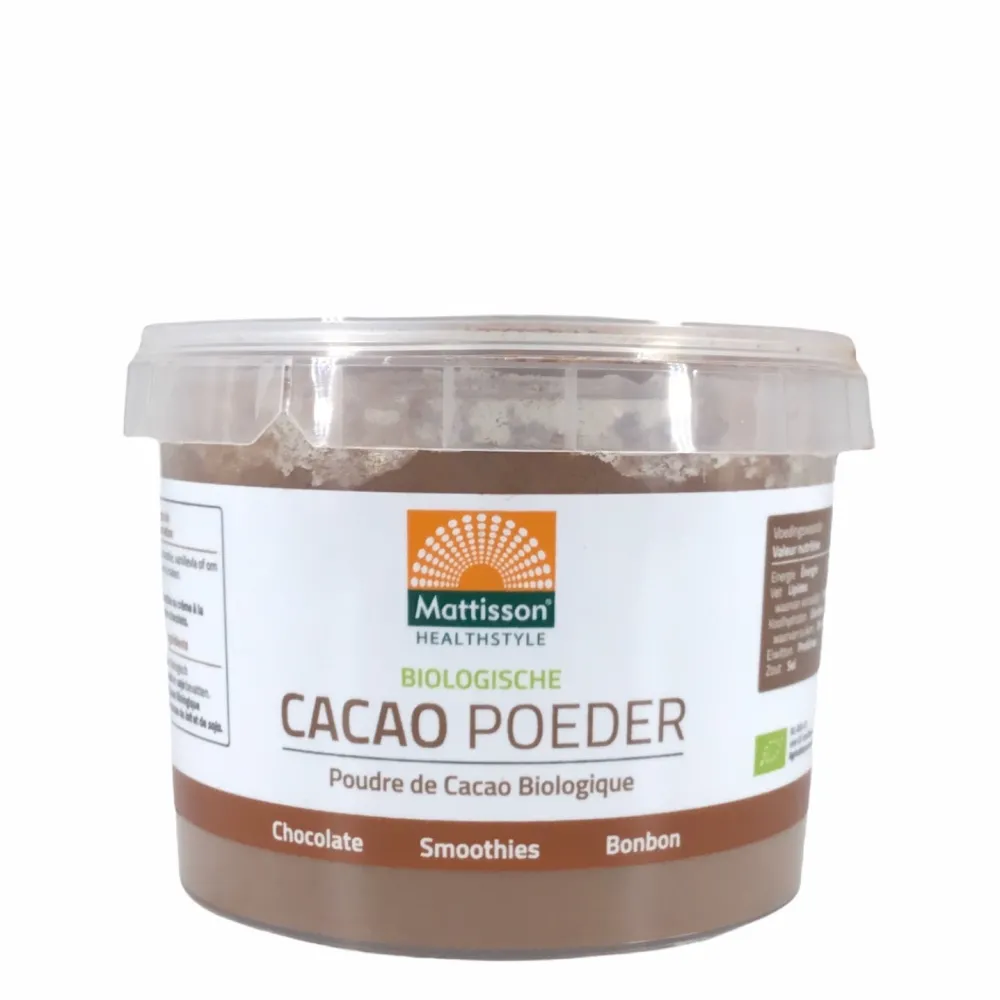 Mattisson Stress|Cacao>Cacao Poeder - 100g - BIO