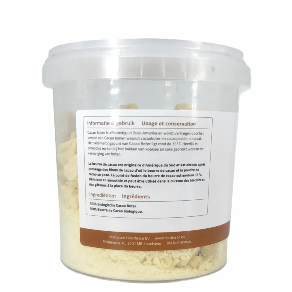Mattisson Cacao>Cacaoboter - 300g - BIO