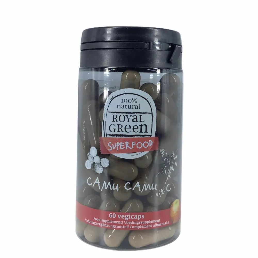 Royal Green Weerstand|Vitamine C>Camu Camu - Vitamine C - 60 vegicaps