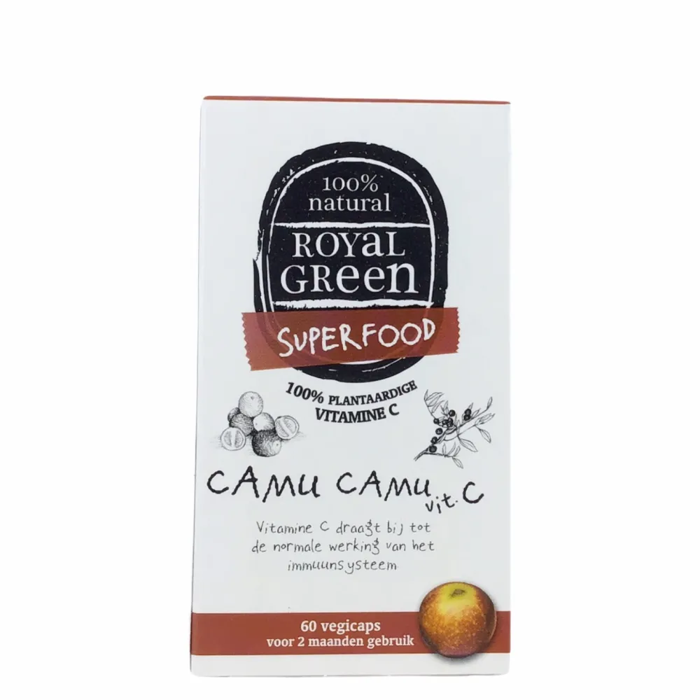 Royal Green Weerstand|Vitamine C>Camu Camu - Vitamine C - 60 vegicaps