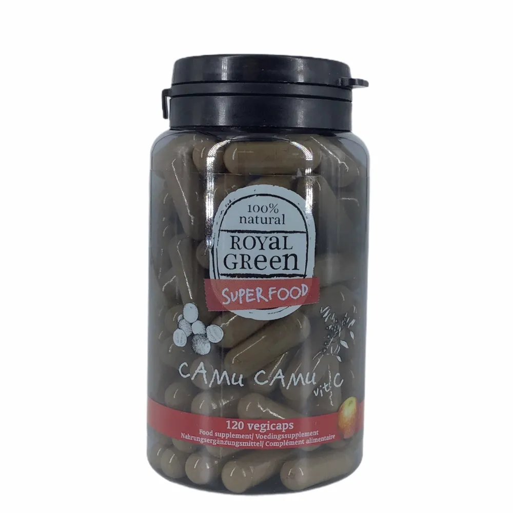 Royal Green Weerstand|Vitamine C>Camu Camu - Vitamine C - 120 vegicaps