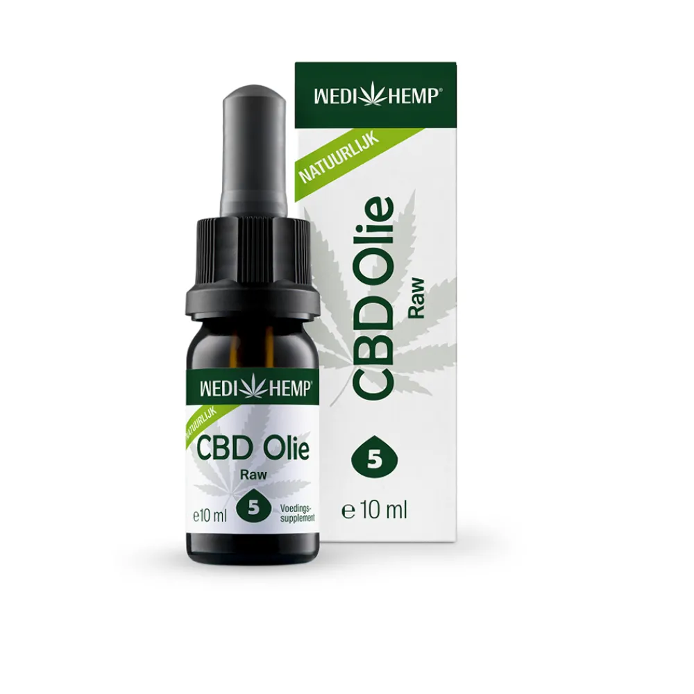Wedihemp Stress|Weerstand>CBD Olie Raw 5% - Full Spectrum