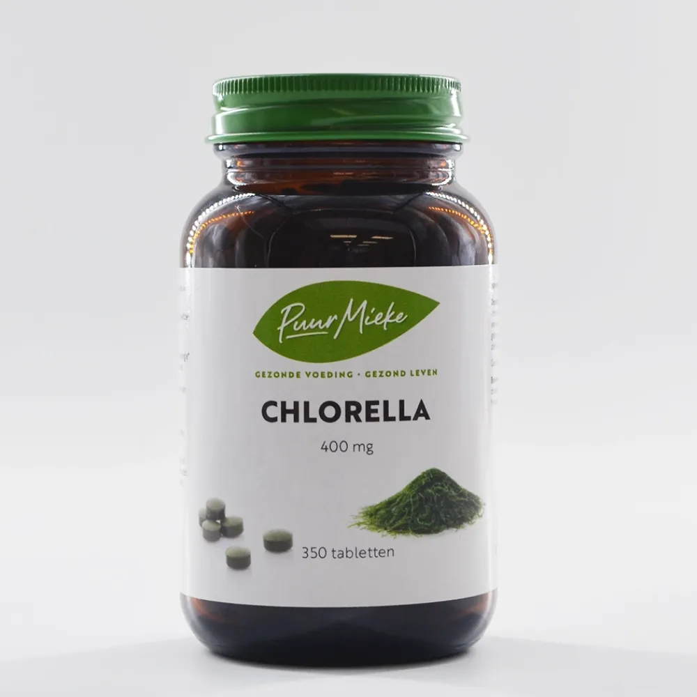 Puur Mieke Spijsvertering|Darmen>Chlorella - 400mg - 350 tabs