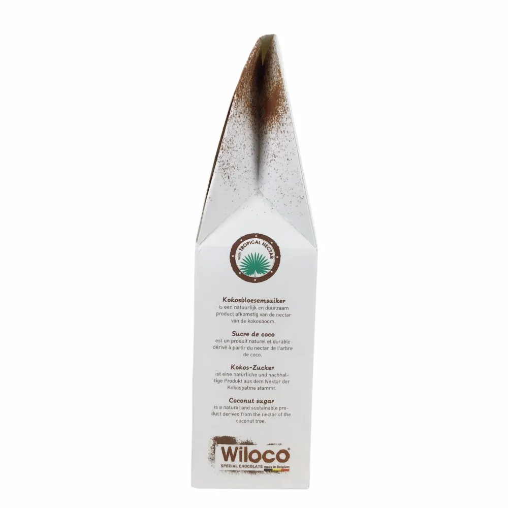 Wiloco Chocolade>Chocoladeflikken Melk en Puur Mix - 150g - BIO