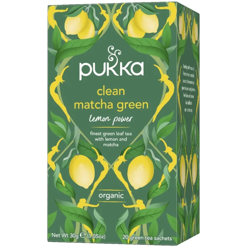 Pukka Thee>Clean Matcha Green Tea - Kruidenthee - BIO