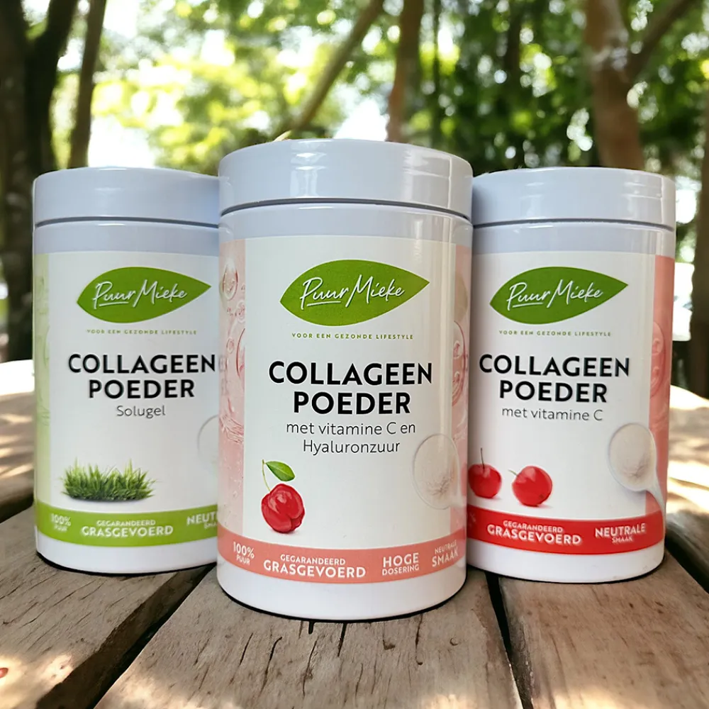 Puur Mieke Rimpels|Puur Mieke Supplementen>Collageen Poeder Gehydrolyseerd - 300g