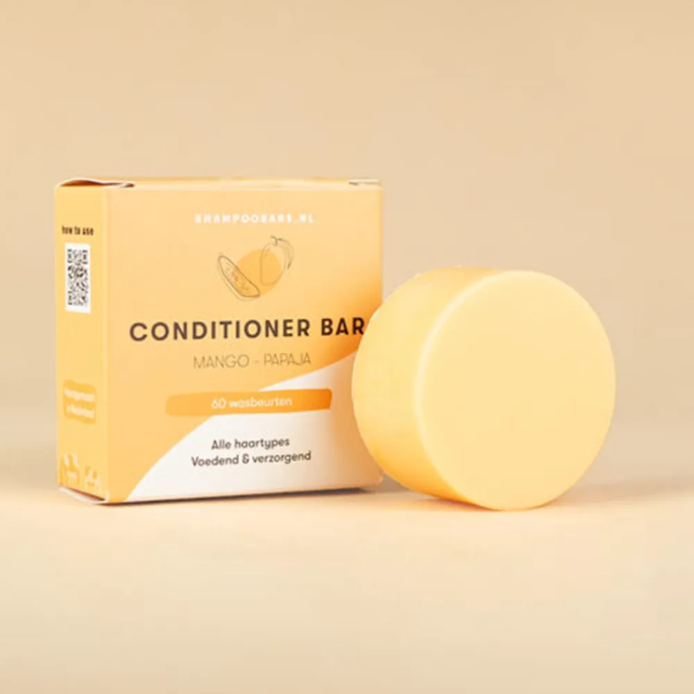 Shampoo Bars Haarverzorging/Shampoo En Conditioner|Conditioner>Conditioner Bar Mango-Papaja - Voedend en verzorgend - 45g