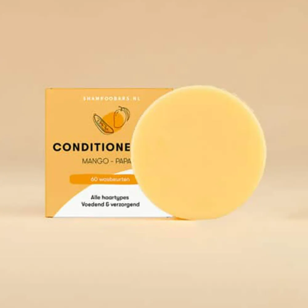Shampoo Bars Haarverzorging/Shampoo En Conditioner|Conditioner>Conditioner Bar Mango-Papaja - Voedend en verzorgend - 45g