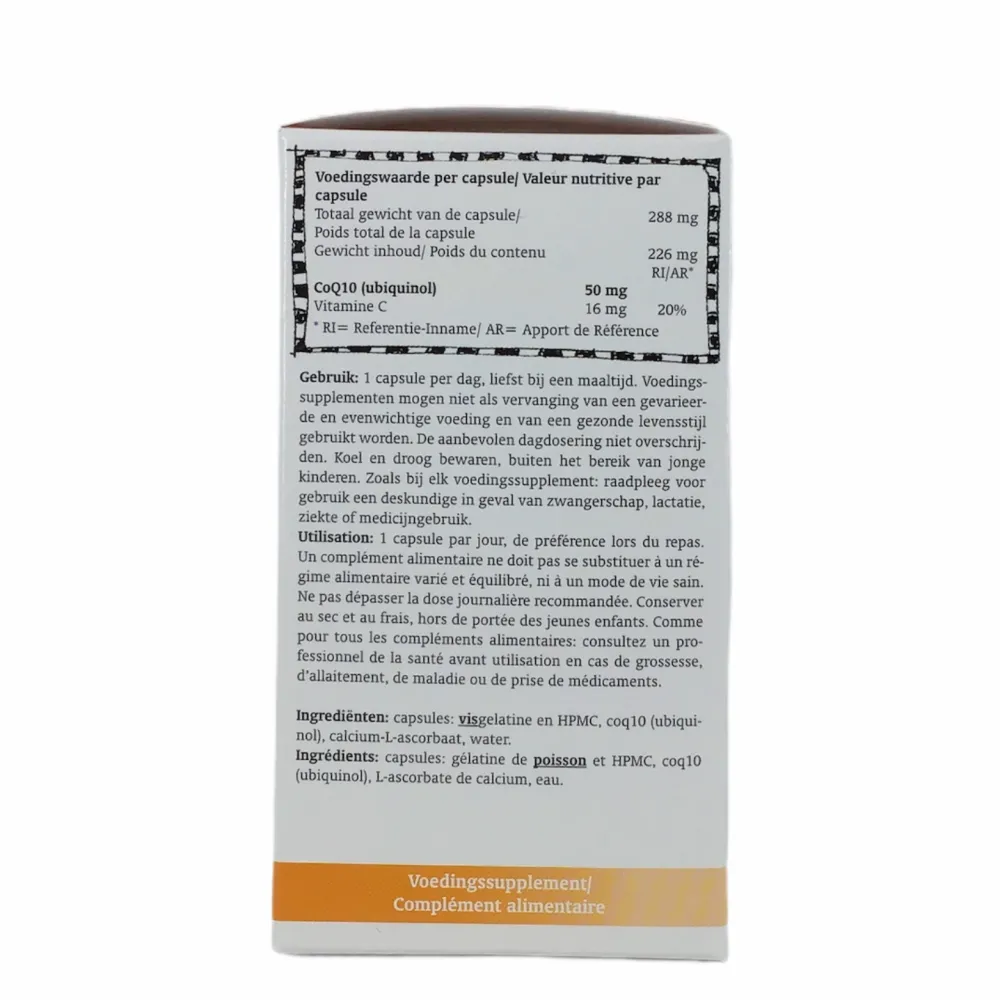 Royal Green Overige Vitamines|Specials>CoQ10 - 100% pure ubiquinol - 60caps