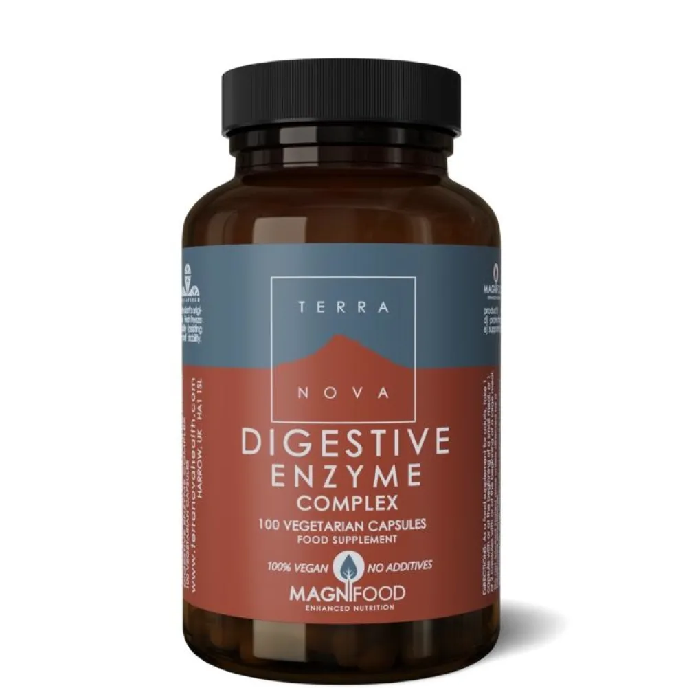 Terranova Spijsvertering|Darmen>Digestive enzyme complex - 100 caps