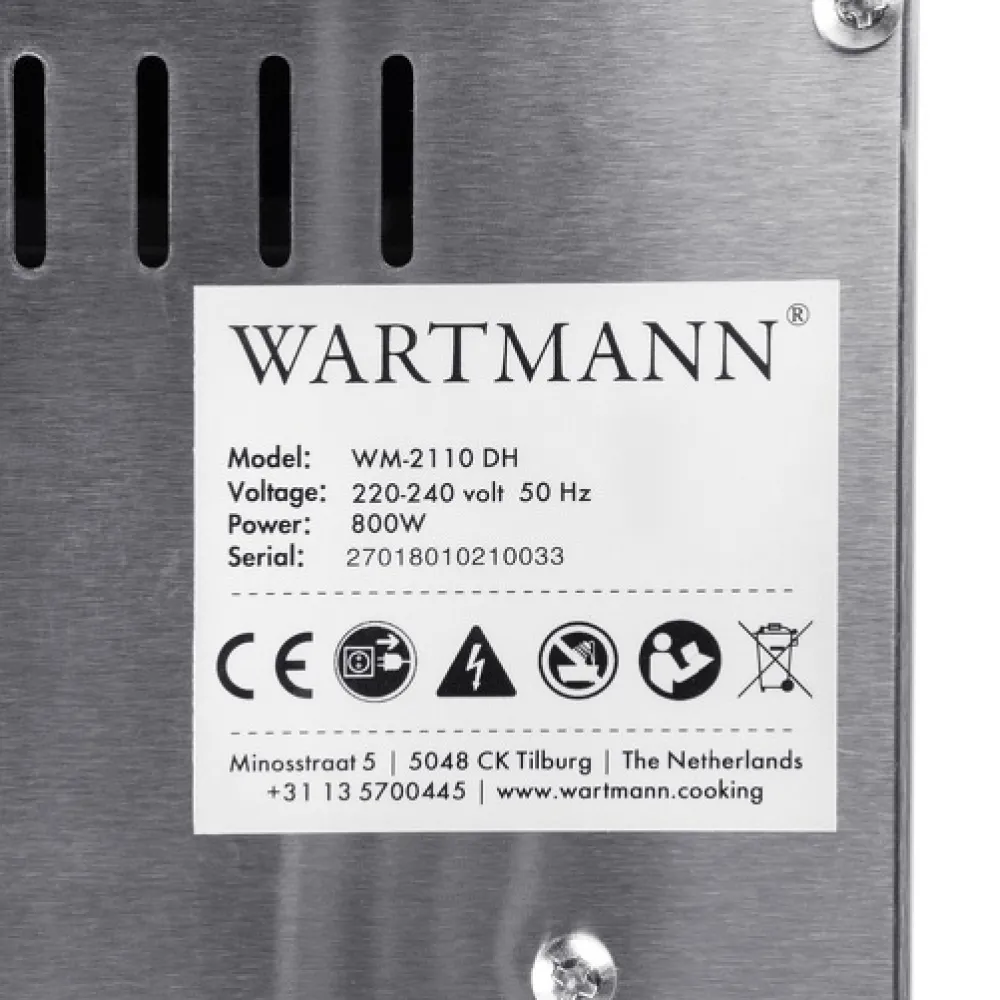 Wartmann Droogoven>Droogoven - 10 laden - WM-2110 DH - RVS