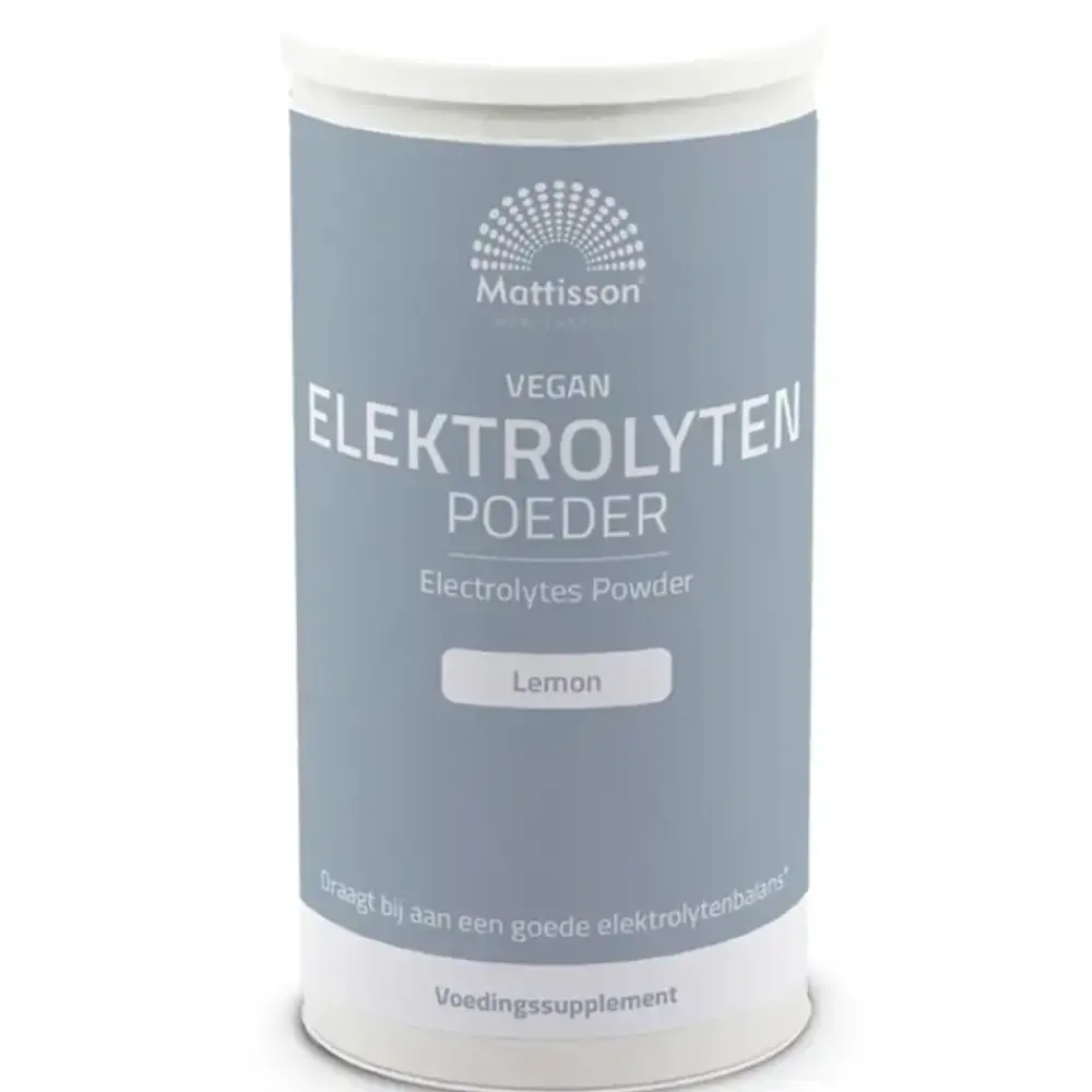 Mattisson Specials|Zink>Elektrolyten Poeder - Citroen - 300g