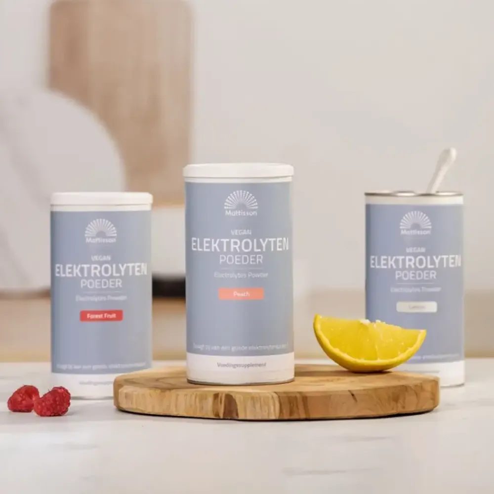 Mattisson Sport Supplementen|Energiedranken>Elektrolyten Poeder - Perzik - 300g